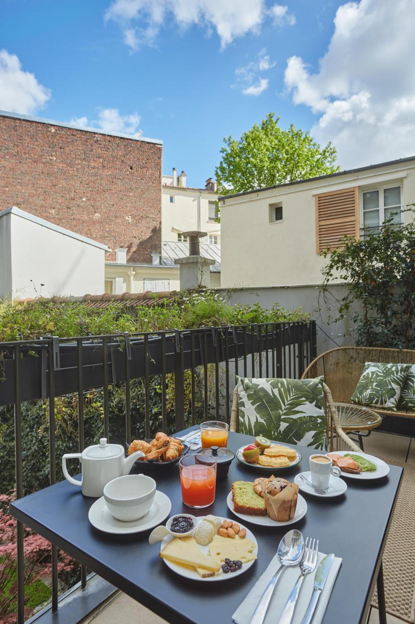 Jardins de Mademoiselle Hôtel&Spa Paris Exterior foto